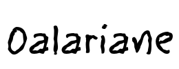 Oalariane Font Image