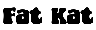 Fat Kat Font Image