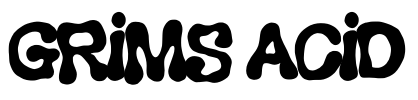 Grims Acid Font Image
