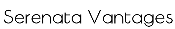 Serenata Vantages Font Image