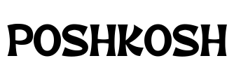 POSHKOSH Font Image