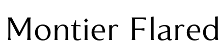 Montier Flared Font Image