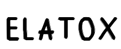 Elatox Font Image