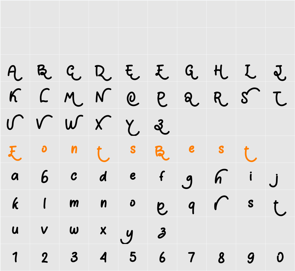 Summer Adventure Demo Character Map