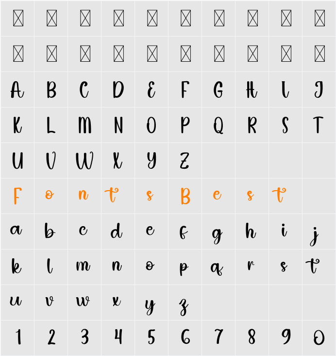 Wide Character Map