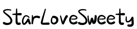 StarLoveSweety Font Image
