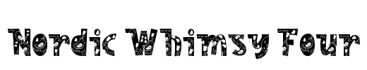 Nordic Whimsy Four Font Image