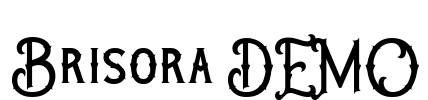 Brisora DEMO Font Image