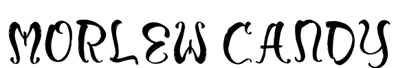 Morlew Candy Font Image
