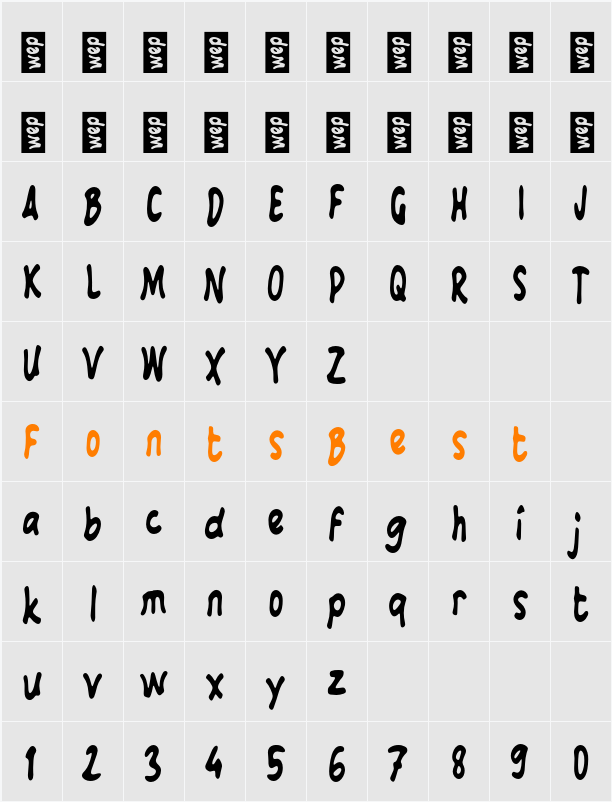 M Mendu Character Map