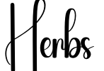 Herbs Font Image