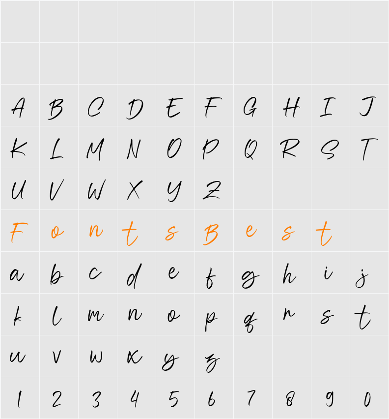 Othere Character Map