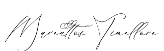 Marenttos Timellore Font Image