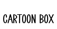 Cartoon Box Font Image
