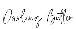 Darling Butter Font Image