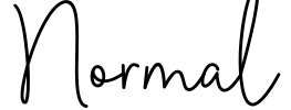 Normal Font Image