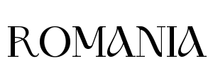 Romania Font Image