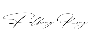 Fathony King Font Image