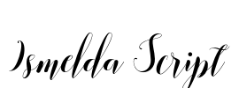 Ismelda Script Font Image