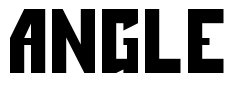 Angle Font Image