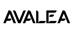 AVALEA Font Image