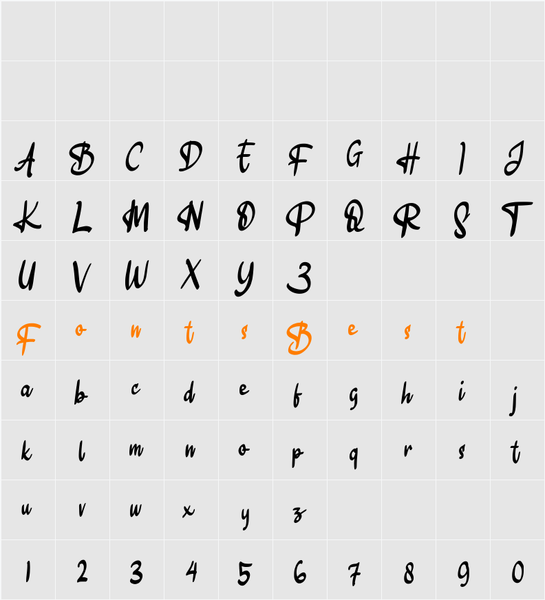 Alexa Character Map