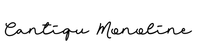 Cantiqu Monoline