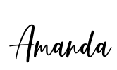 Amanda Font Image