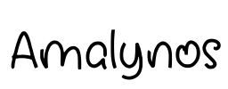 Amalynos Font Image