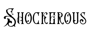 Shockerous Font Image