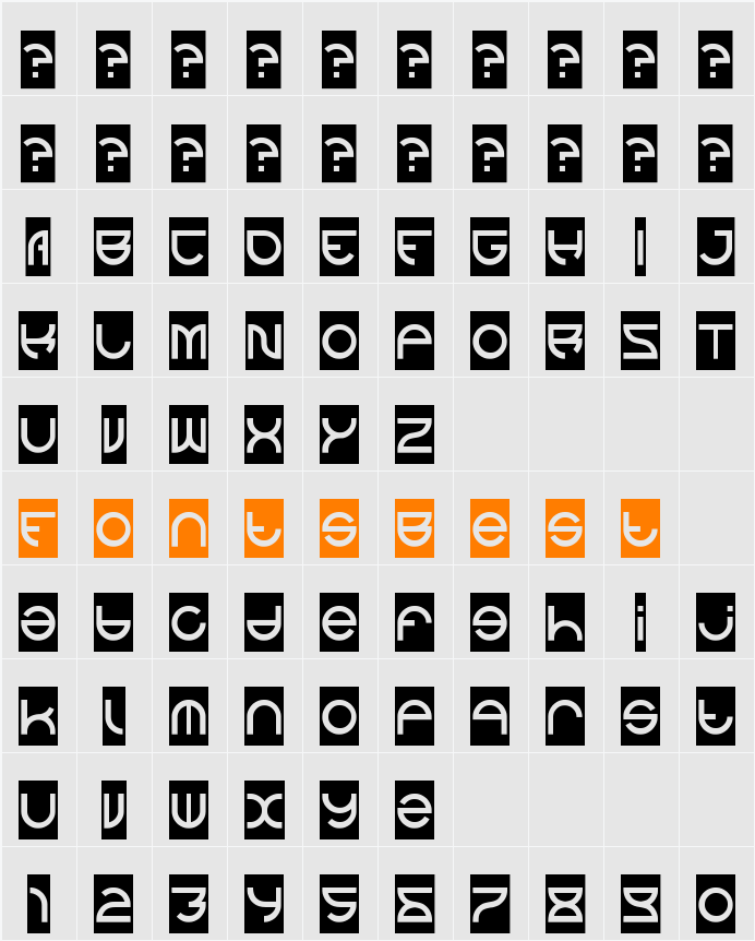 alexey-Inverse Character Map
