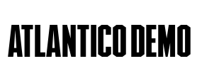 Atlantico Demo Font Image