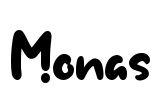 Monas Font Image