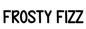 FROSTY FIZZ Font Image