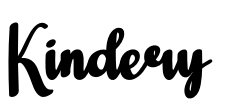 Kindery Font Image