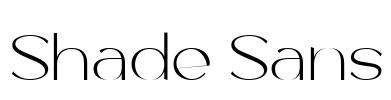 Shade Sans Font Image
