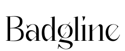 Badgline Font Image