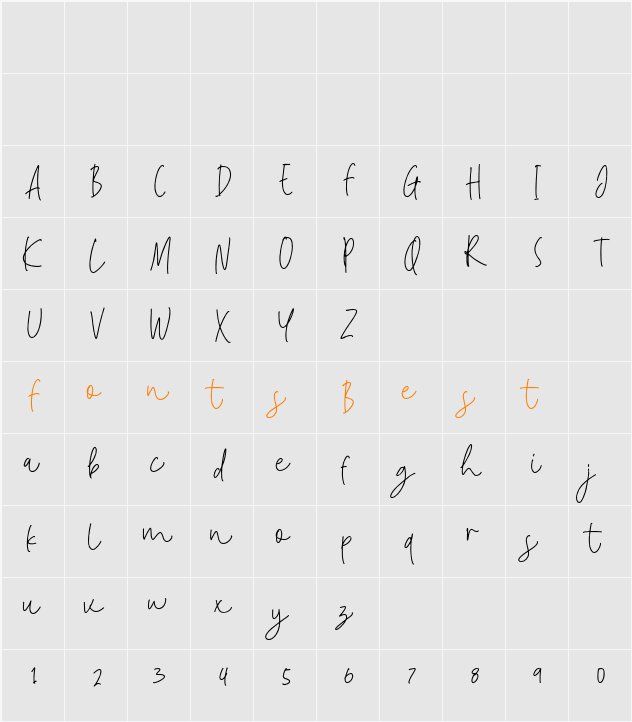 Demo Blind Ambition Character Map