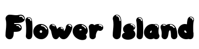 Flower Island Font Image