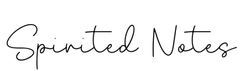Spirited Notes Font Image