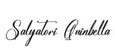 Salyatori Quinbella Font Image