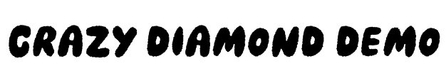 Crazy Diamond DEMO Font Image