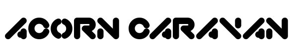 Acorn Caravan Font Image