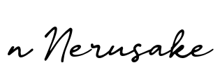 n Nerusake Font Image