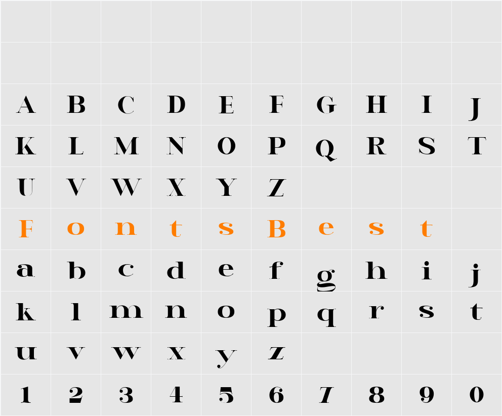 Mongka Demo Character Map