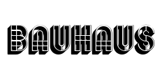 Bauhaus Font Image