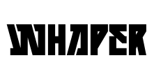 WHAPER Font Image