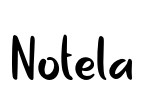 Notela Font Image