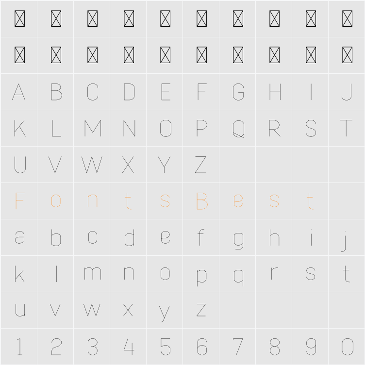 Attalea Character Map