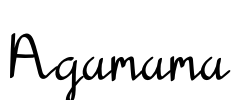 Agamama Font Image